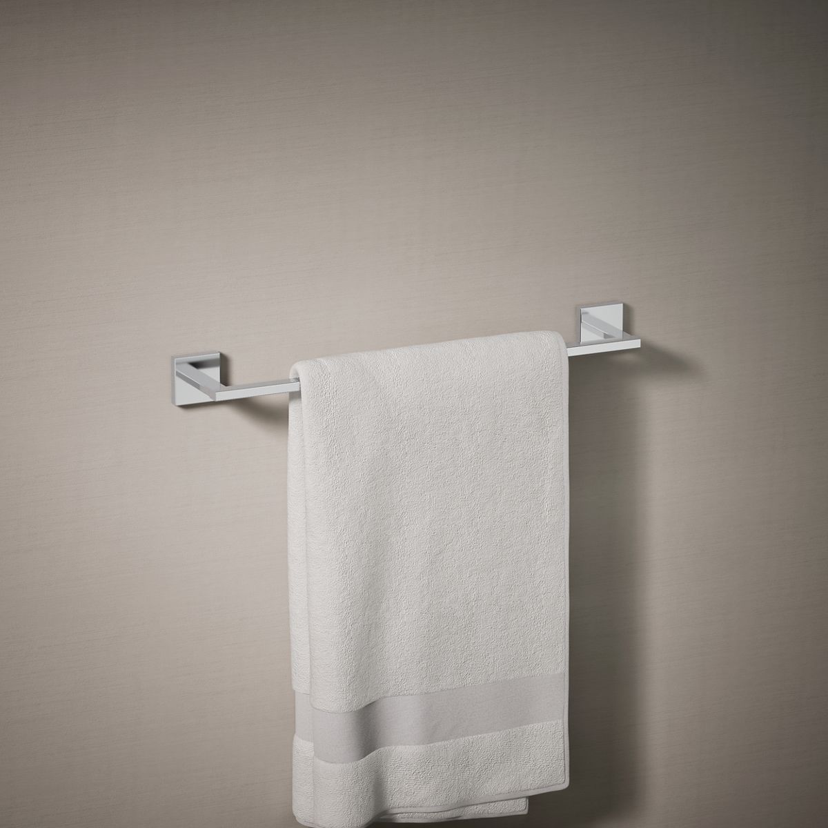 Square 18" towel bar