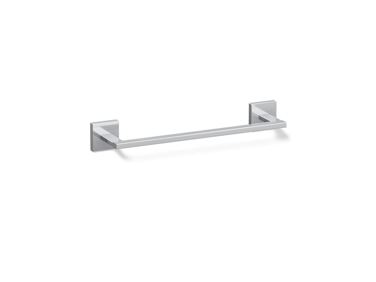 Square 12" towel bar