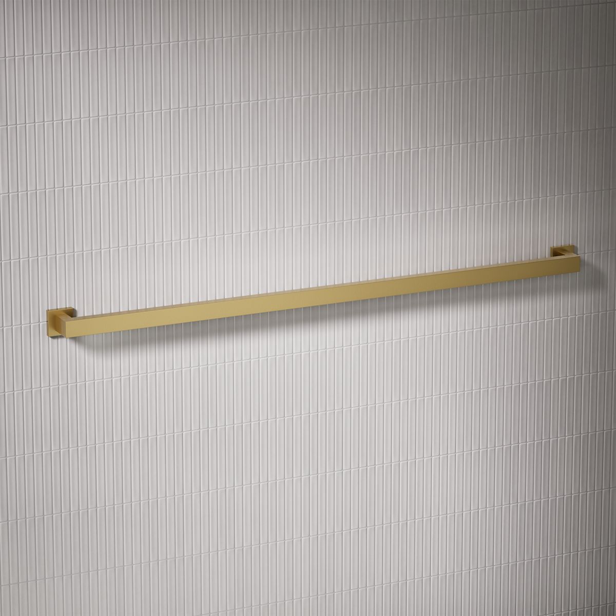 Square 42" grab bar