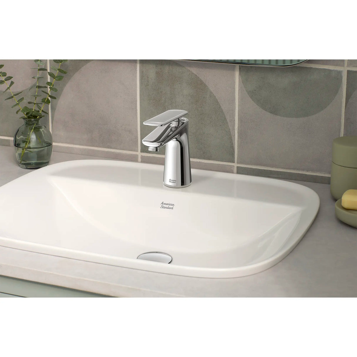 Aspirations® Single-Handle Bathroom Faucet 1.2 gpm/ 4.5 L/min With Lever Handle