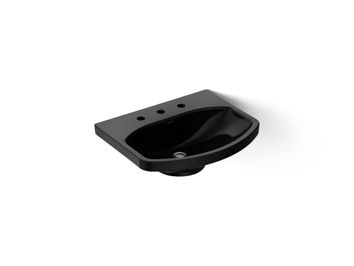 Cimarron® 22-3/4" rectangular pedestal bathroom sink