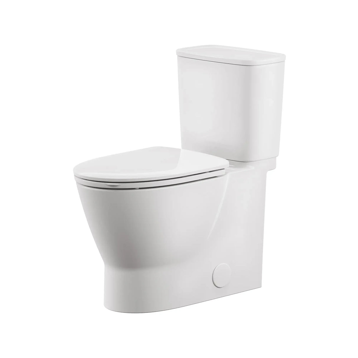 EcoStrength Aspiration Skirted Two-Piece 0.80 gpf/3.0 Lpf Chair-Height Elongated Toilet With Seat