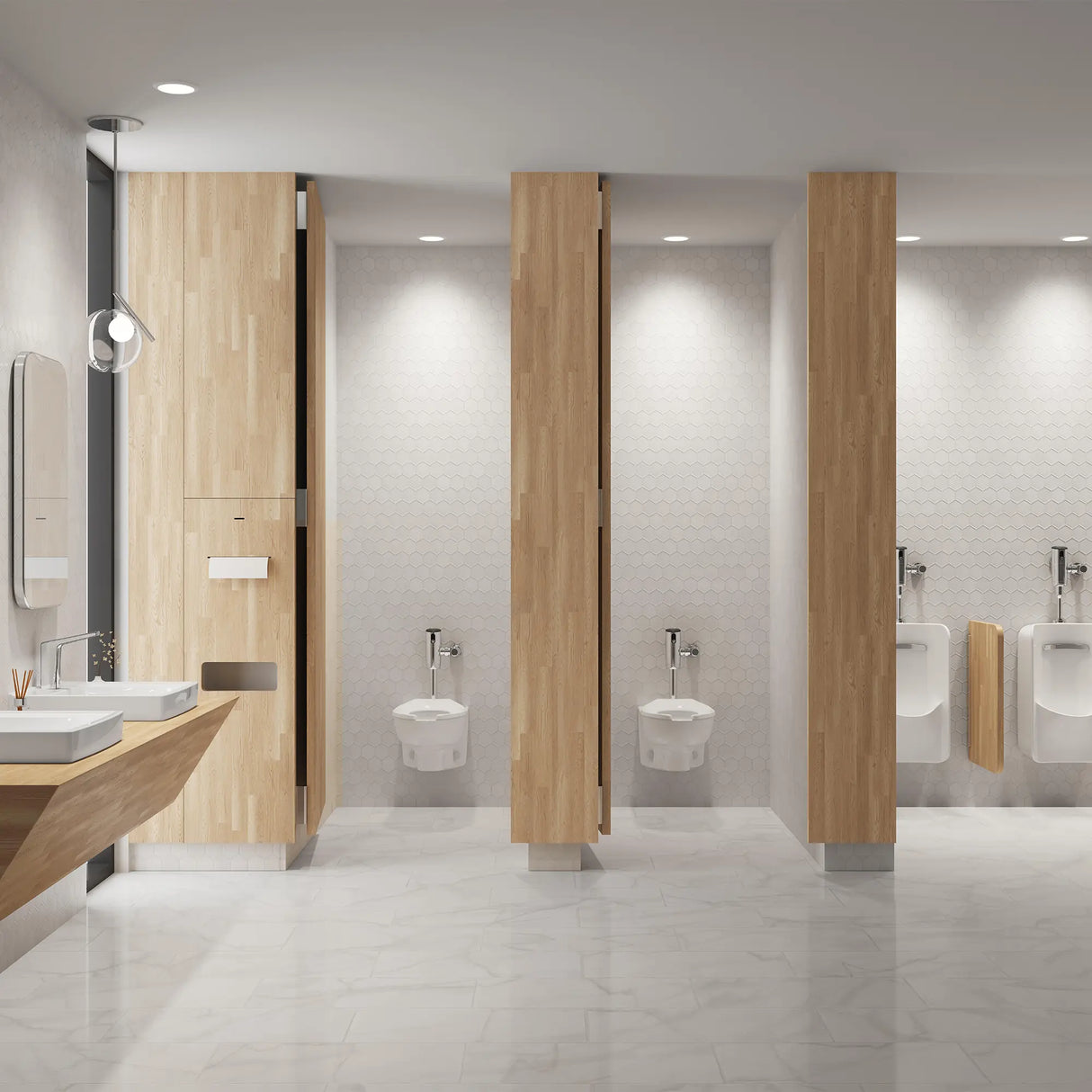 Afwall® Millennium® 1.0 - 1.6 gpf (3.8- 6.0 Lpf) Wall-Hung EverClean® Bowl Less Seat