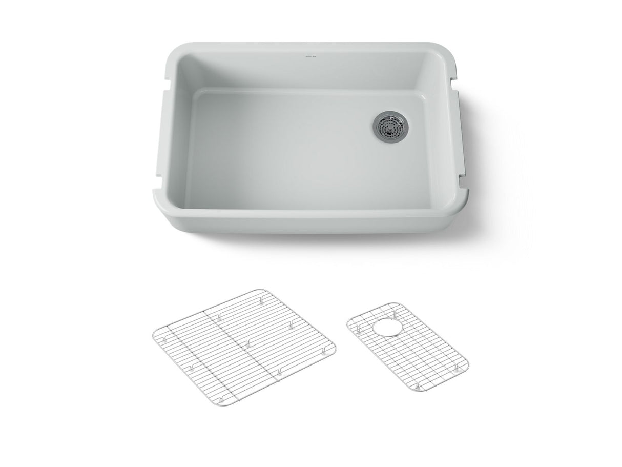 Ironridge® 34" undermount single-bowl farmhouse kitchen sink