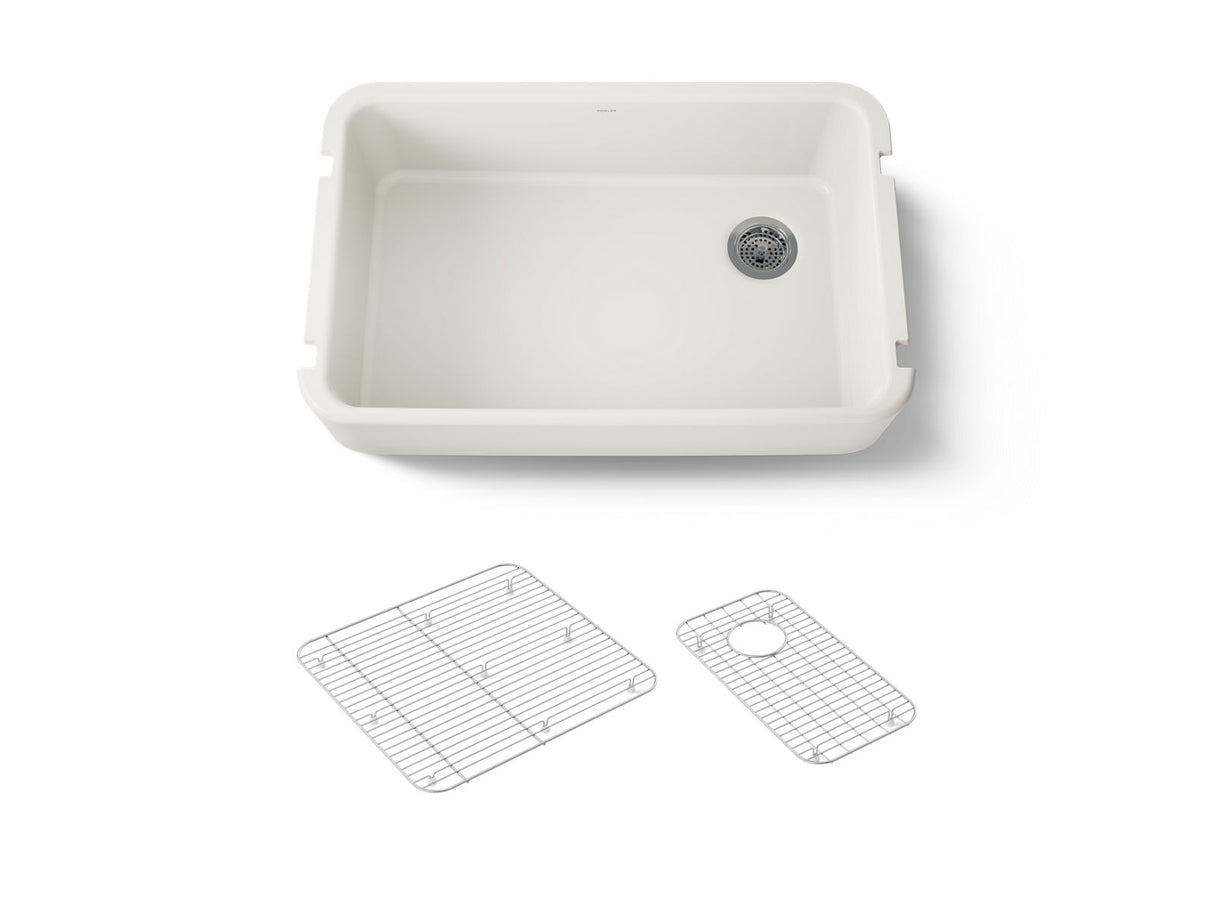 Ironridge® 34" undermount single-bowl farmhouse kitchen sink