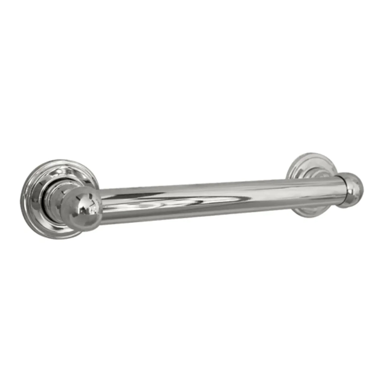 24-Inch (610 mm) Wall-Mounted Decorative Chrome Grab Bar