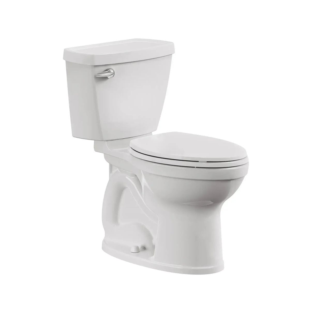 Champion 4 Two-Piece 1.28 gpf/4.8 Lpf Chair Height Elongated Complete Toilet With Seat and Lined Tank