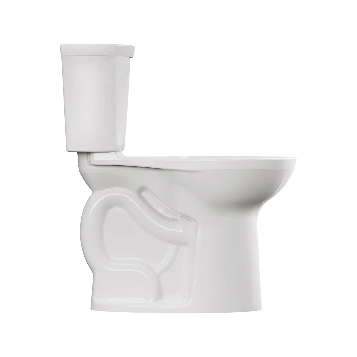 Cadet® PRO Two-Piece 1.28 gpf/4.8 Lpf Extra Tall Height Elongated Right-Hand Trip Lever Toilet Less Seat