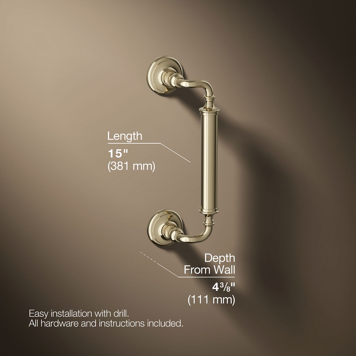 Artifacts® 12" grab bar
