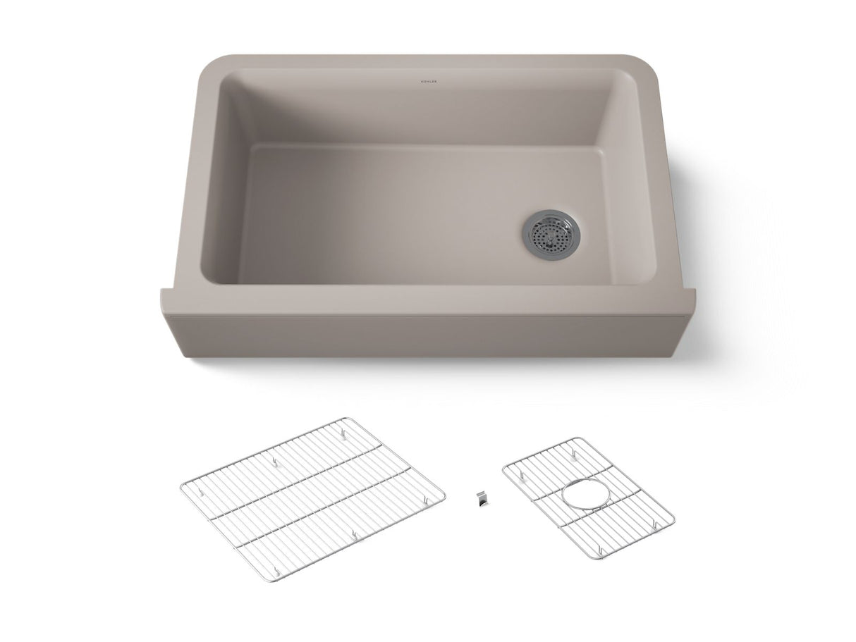 Cairn® 34" undermount single-bowl farmhouse kitchen sink