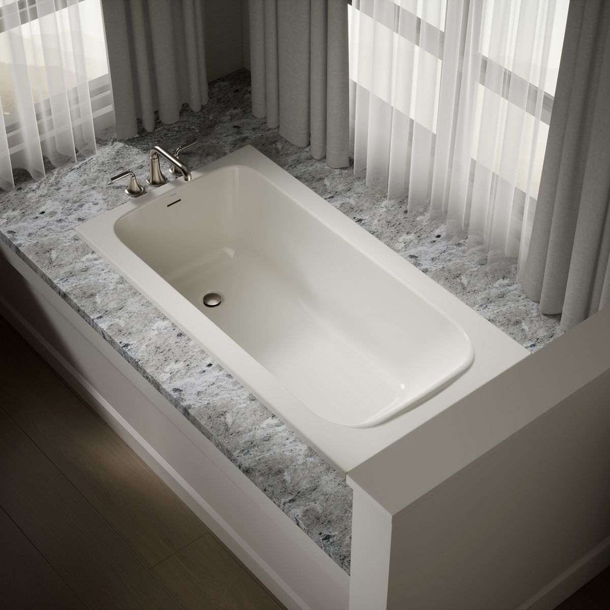 Avec® 60" x 32" drop-in bath