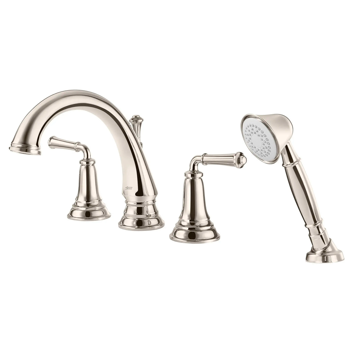 Delancey® Bathtub Faucet With Lever Handles and Personal Shower for Flash® Rough-In Valve