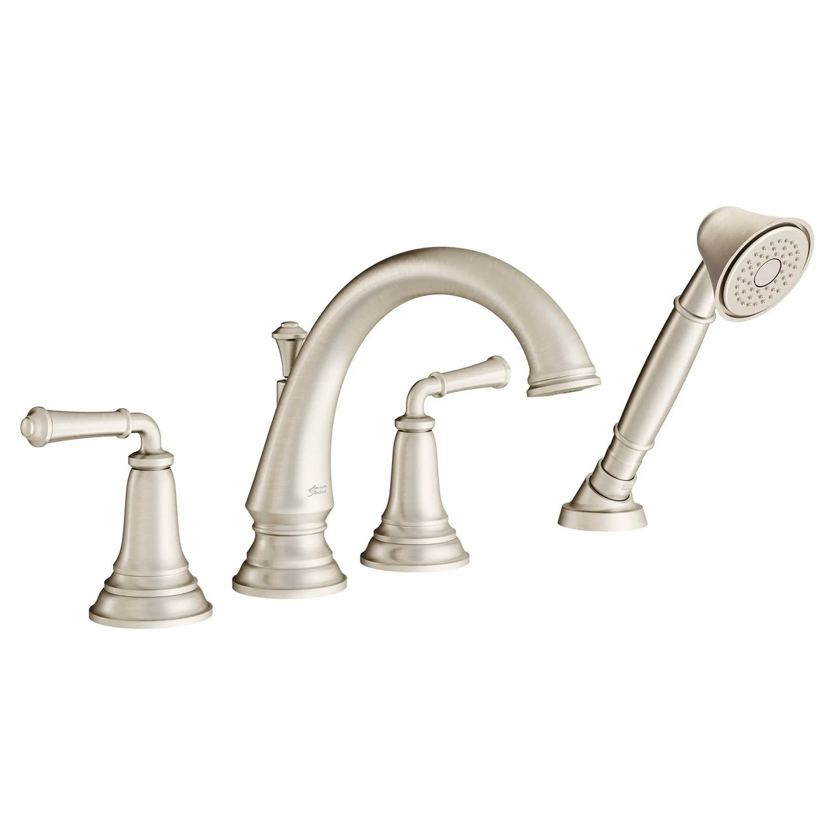Delancey® Bathtub Faucet With Lever Handles and Personal Shower for Flash® Rough-In Valve
