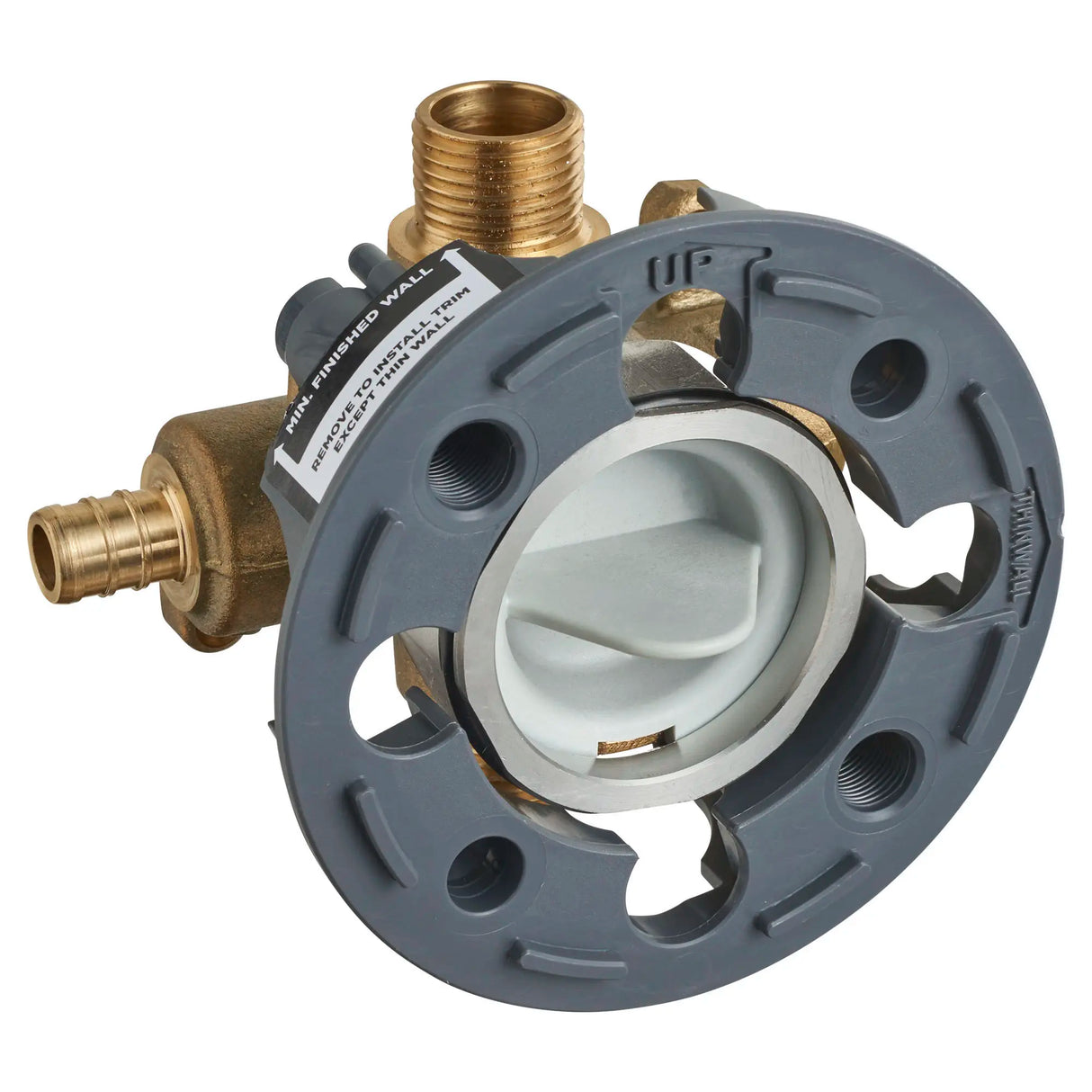 Flash® Shower Rough-In Valve With PEX Inlets/Universal Outlets for Crimp Ring System