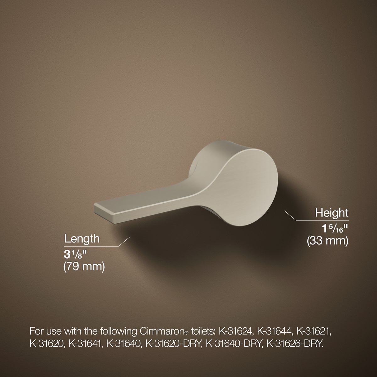 Cimarron® Left-hand trip lever