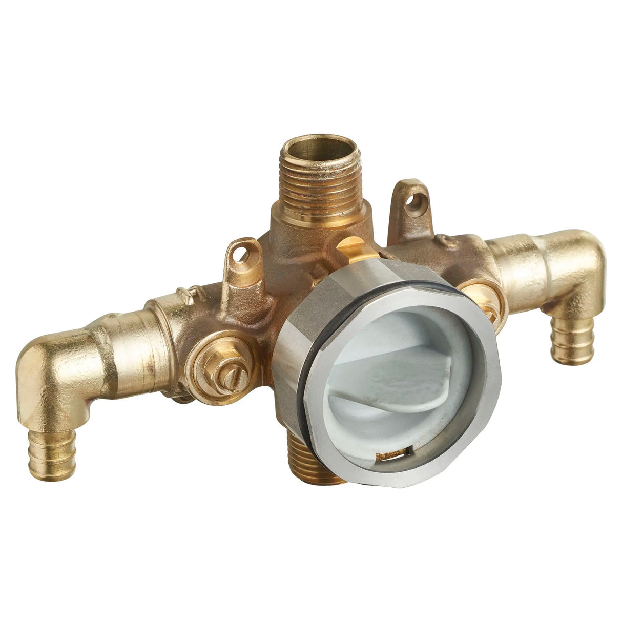 Flash® Shower Rough-In Valve With PEX Inlet Elbows/Universal Outlets With Screwdriver Stops for Crimp Ring System