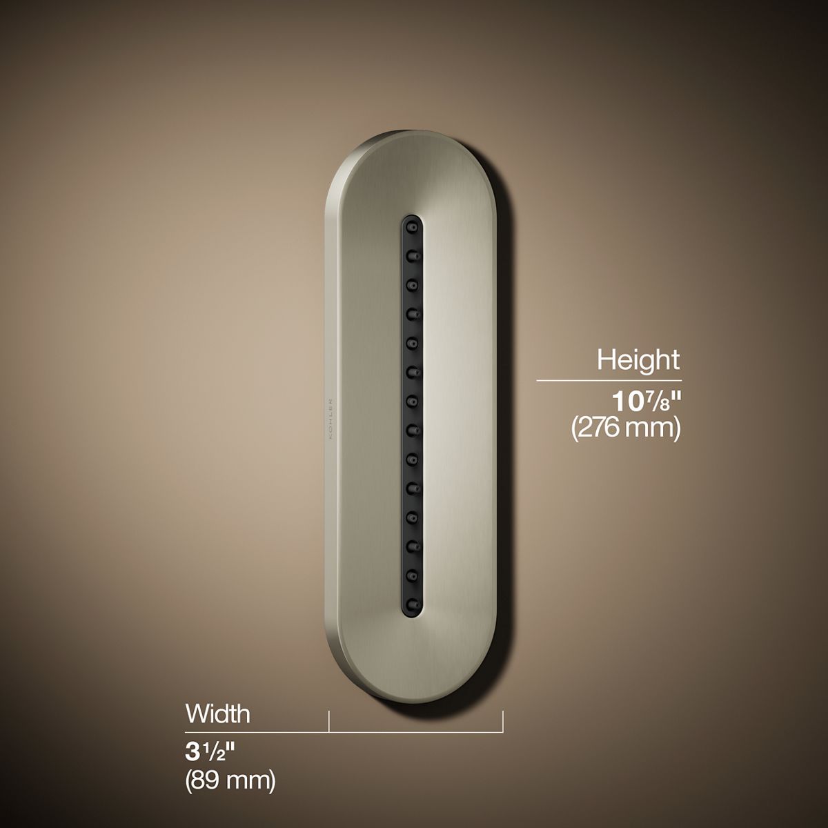 Statement® Oblong Vichy single-function body spray, 2.5 gpm