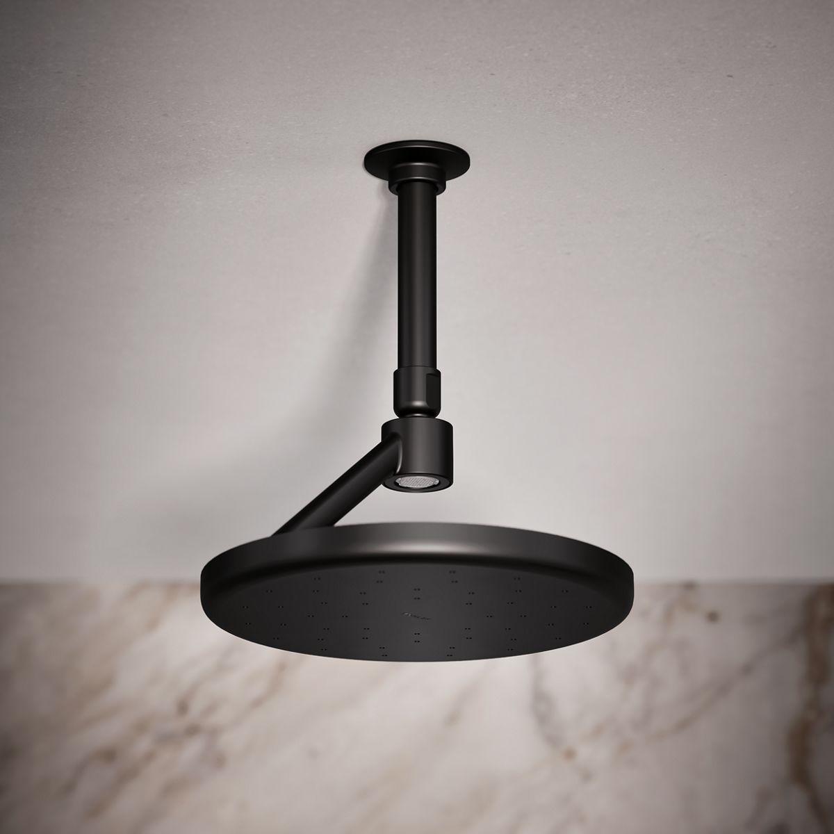 Statement® Open Rain iconic single-function rainhead, 2.5 gpm