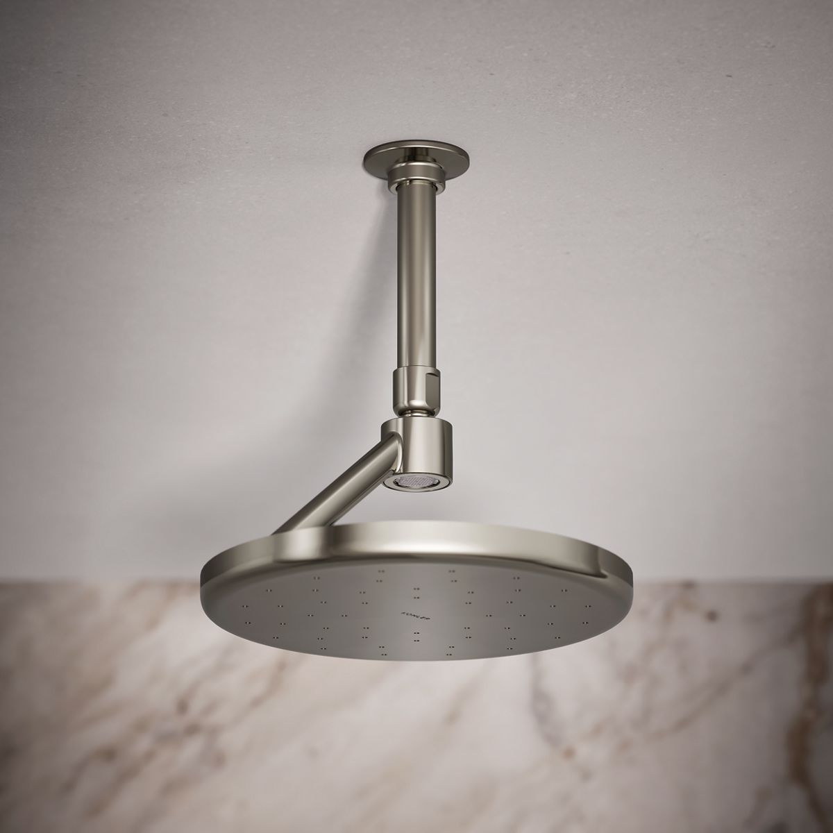 Statement® Open Rain iconic single-function rainhead, 2.5 gpm