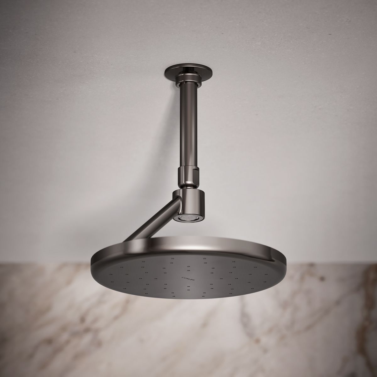 Statement® Open Rain iconic single-function rainhead, 2.5 gpm