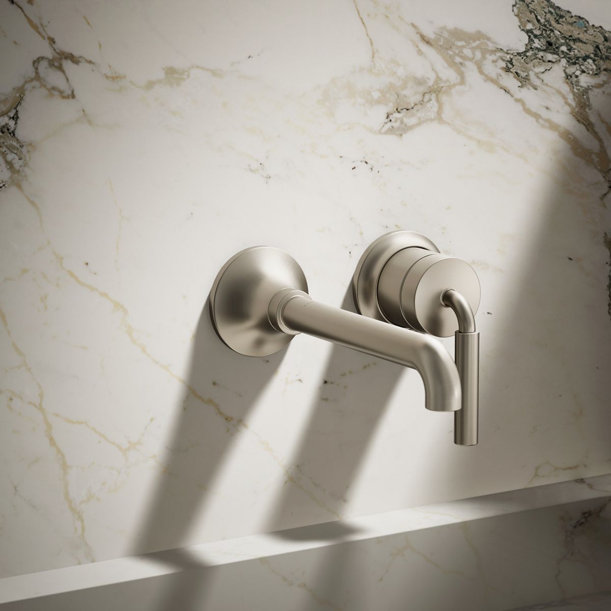 Tone™ Wall-mount single-handle bathroom sink faucet, 1.2 gpm