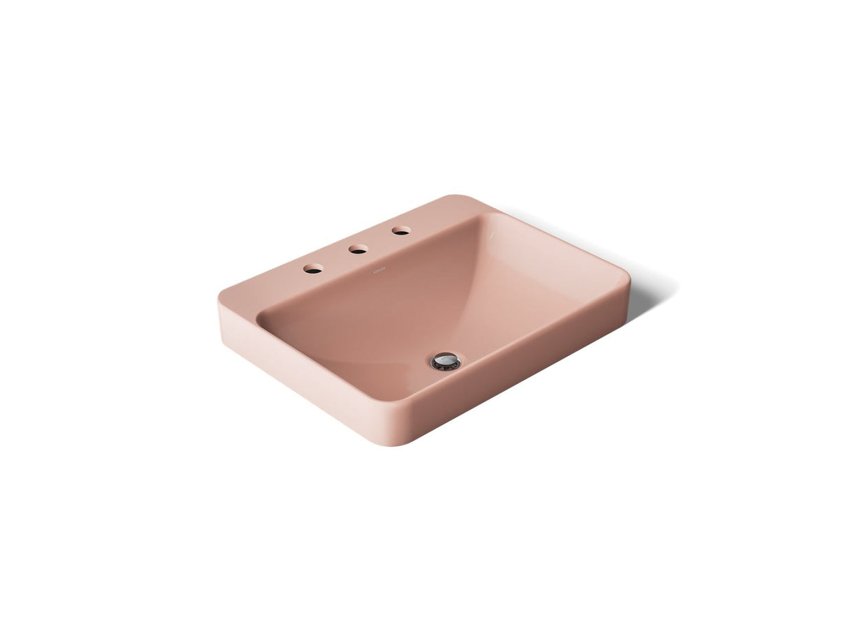 Vox® 23" rectangular vessel bathroom sink