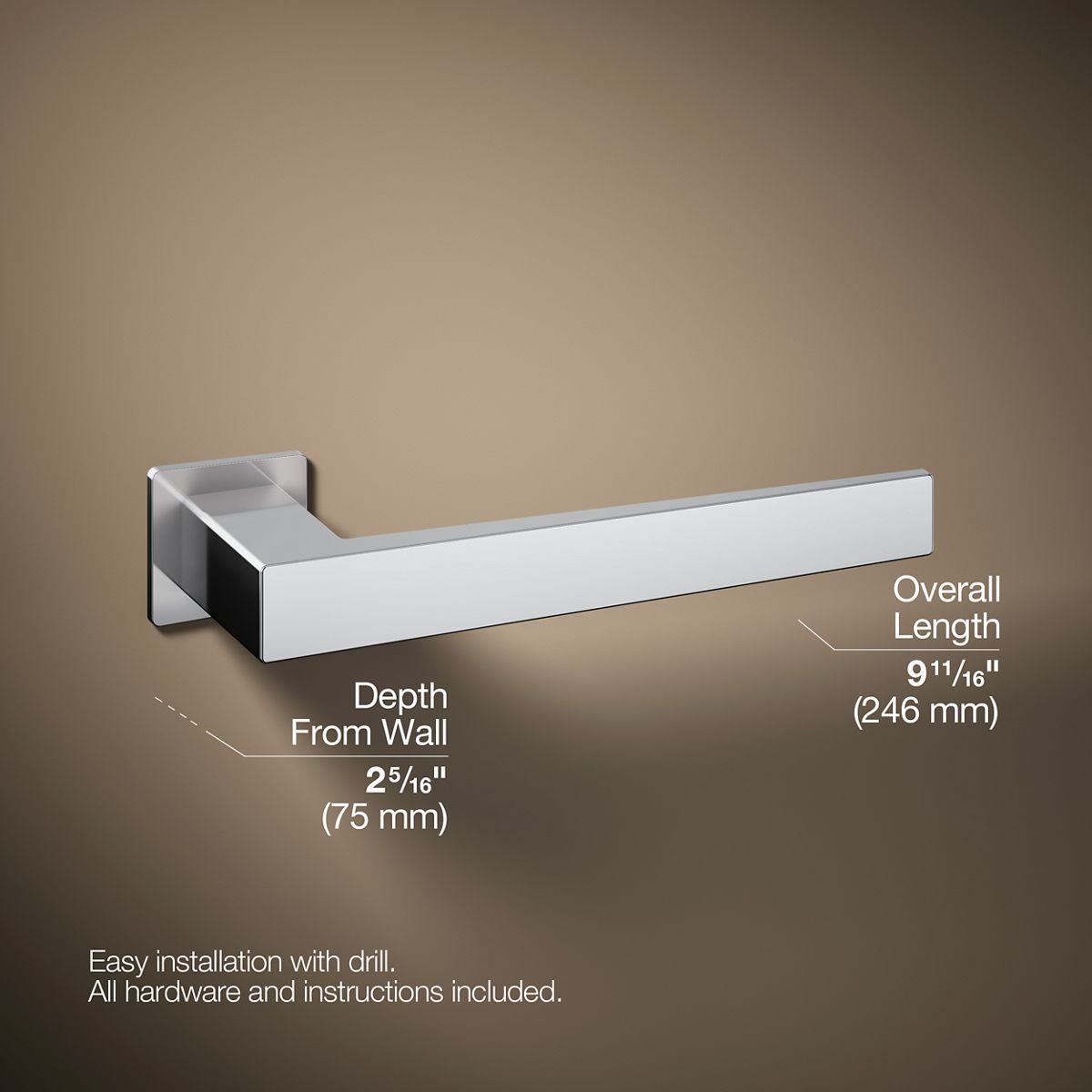 Honesty® Towel arm