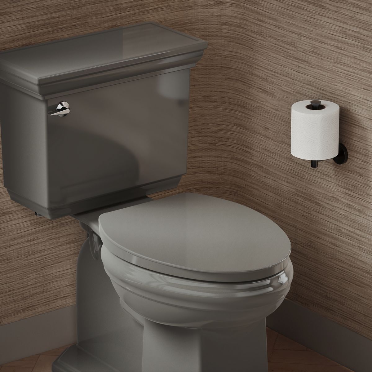 Impro® ReadyLatch® Quiet-Close™ elongated toilet seat