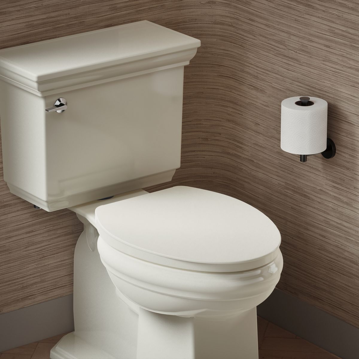 Impro® ReadyLatch® Quiet-Close™ elongated toilet seat