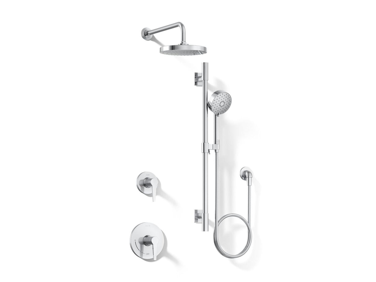 Awaken® Showering kit, 2.5 gpm