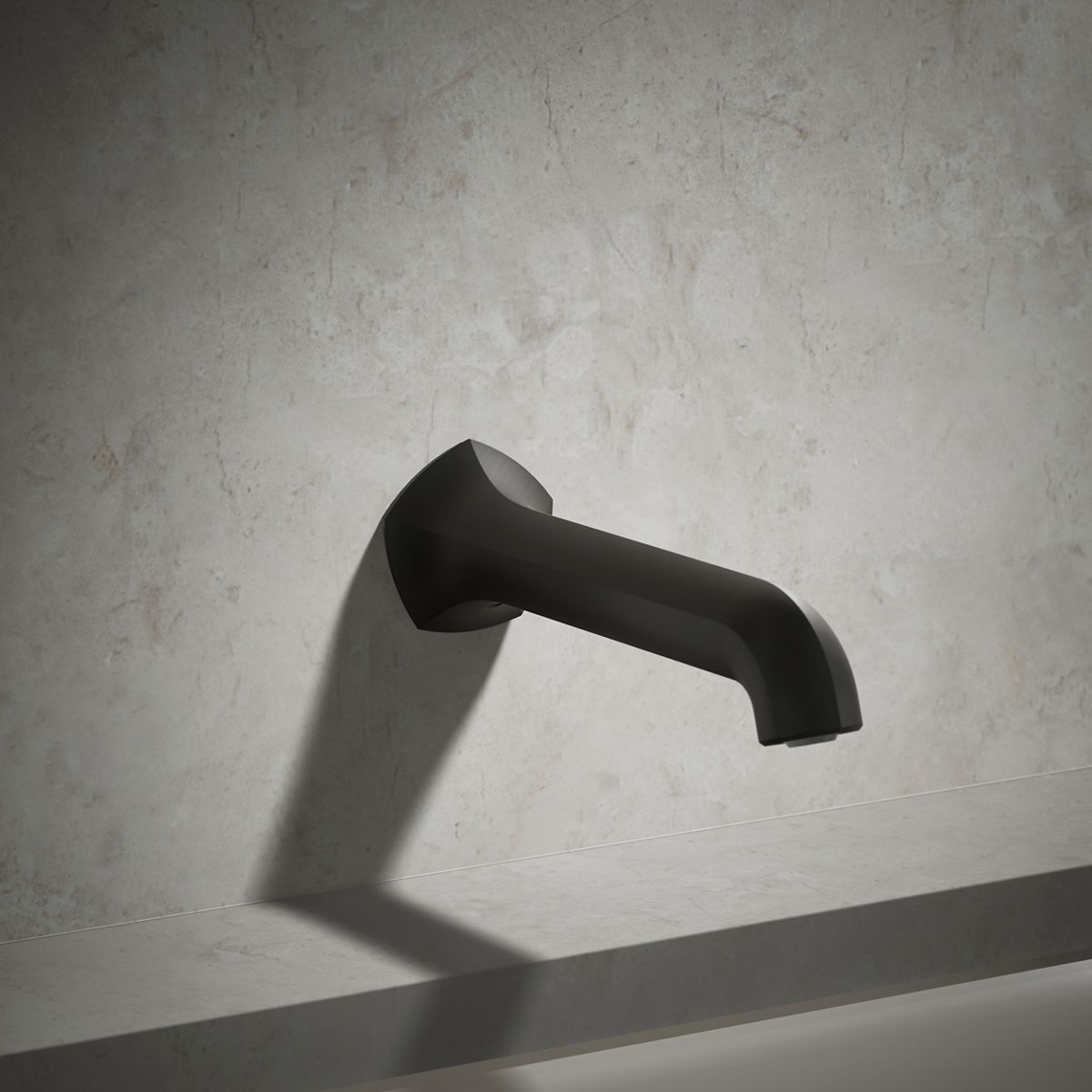 Occasion® Wall-mount bath spout with Straight design, 8"