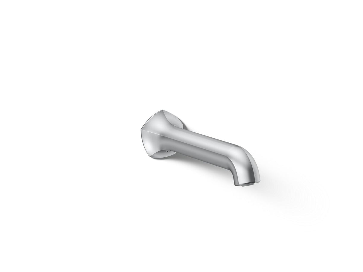 Occasion® Wall-mount bath spout with Straight design, 8"