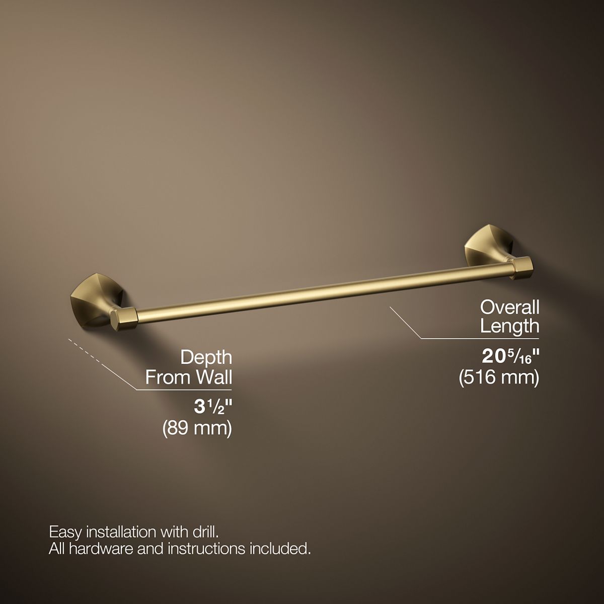 Occasion® 18" towel bar