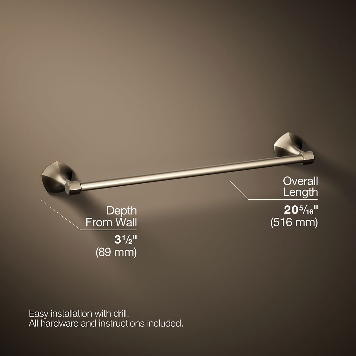 Occasion® 18" towel bar
