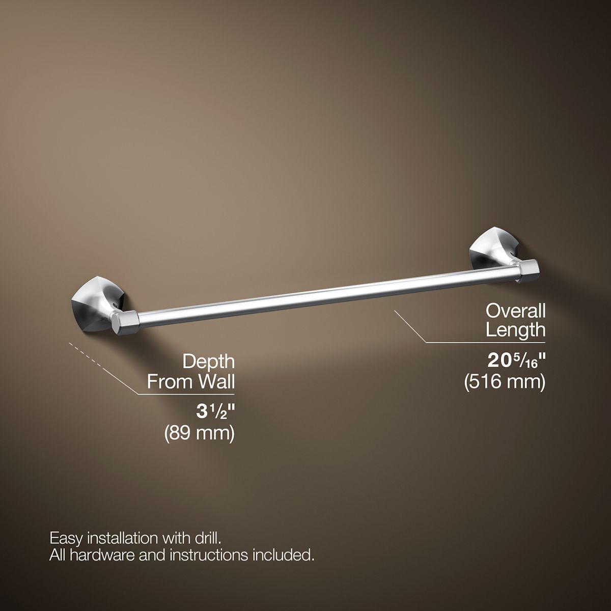 Occasion® 18" towel bar