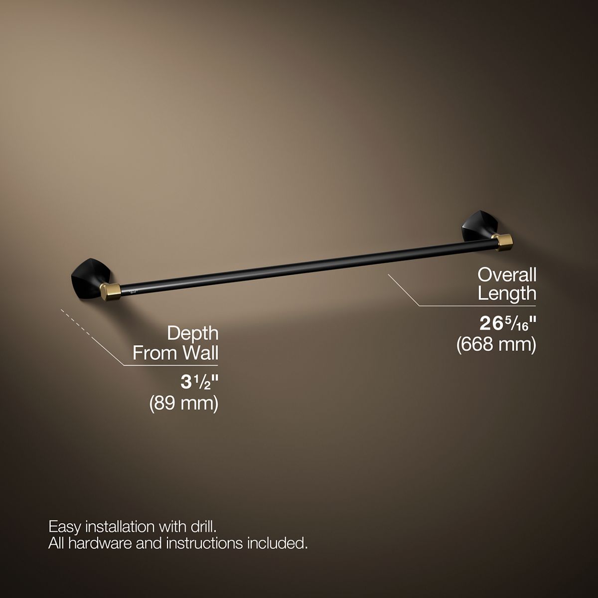 Occasion® 24" towel bar