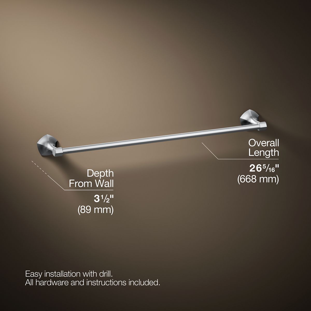 Occasion® 24" towel bar