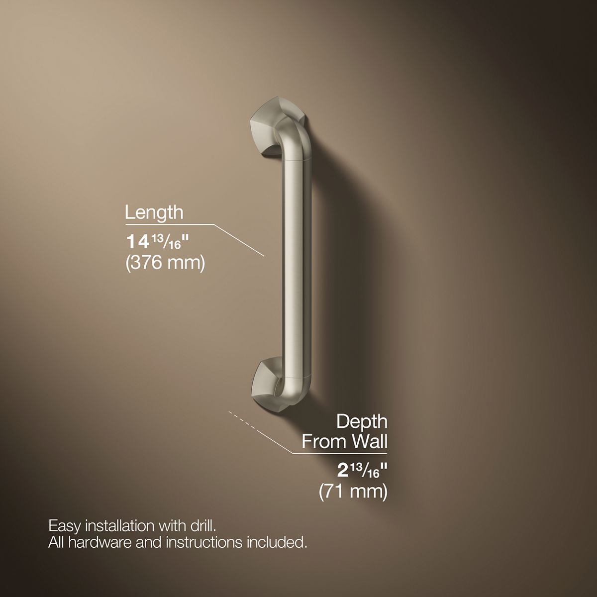 Occasion® 12" grab bar