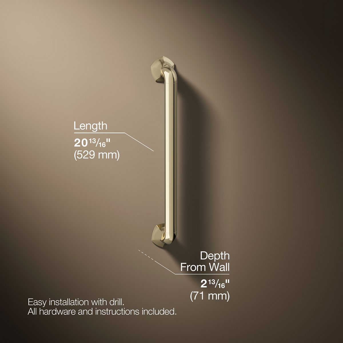 Occasion® 18" grab bar
