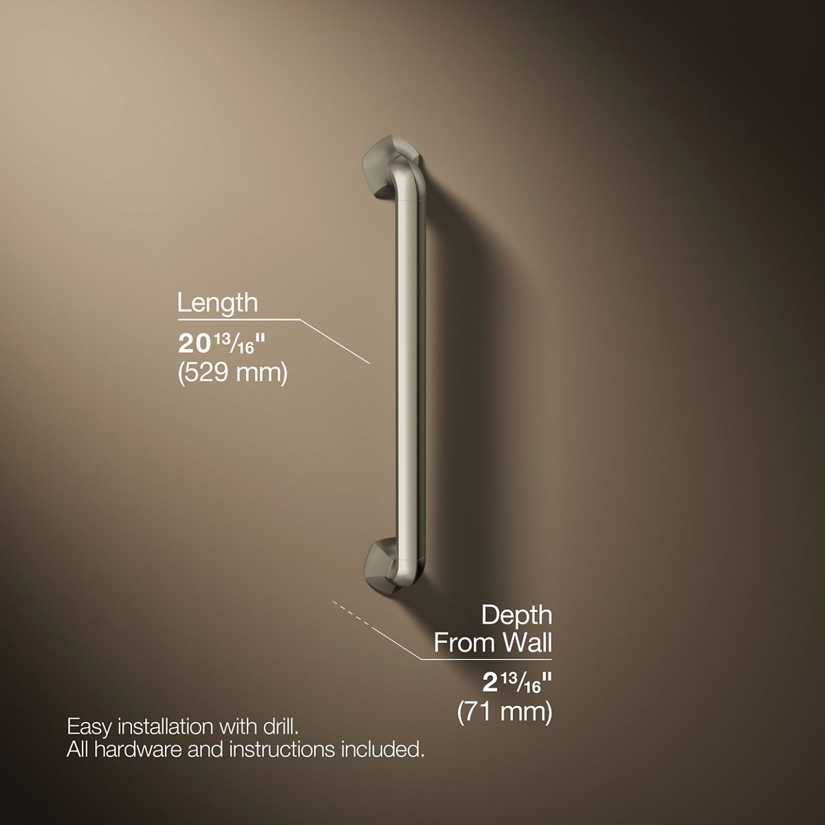 Occasion® 18" grab bar