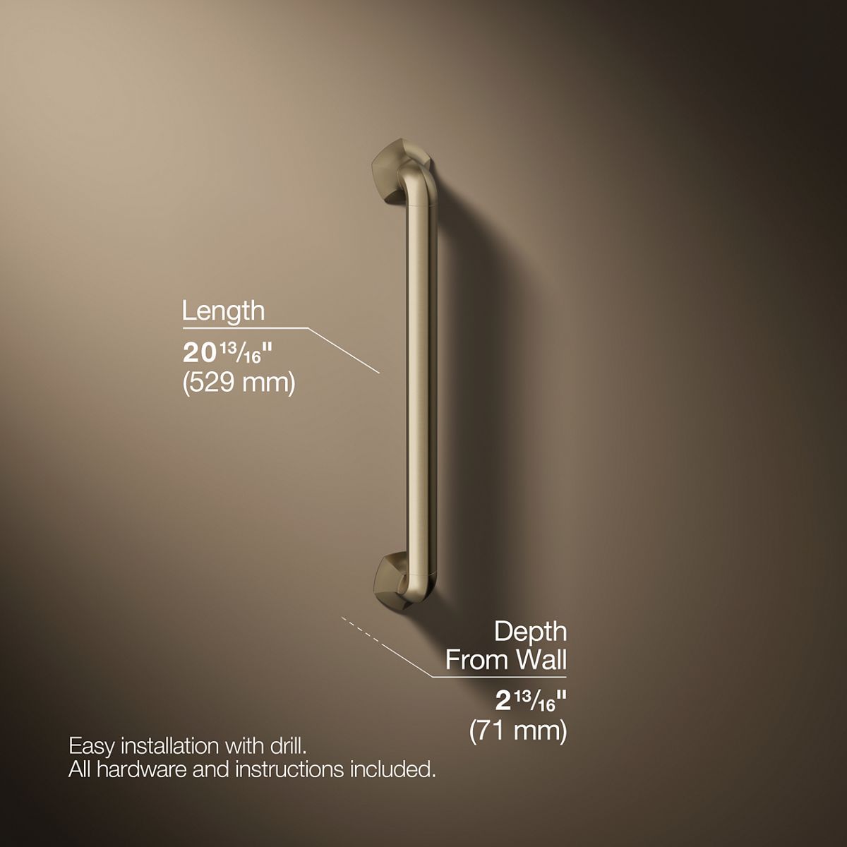 Occasion® 18" grab bar