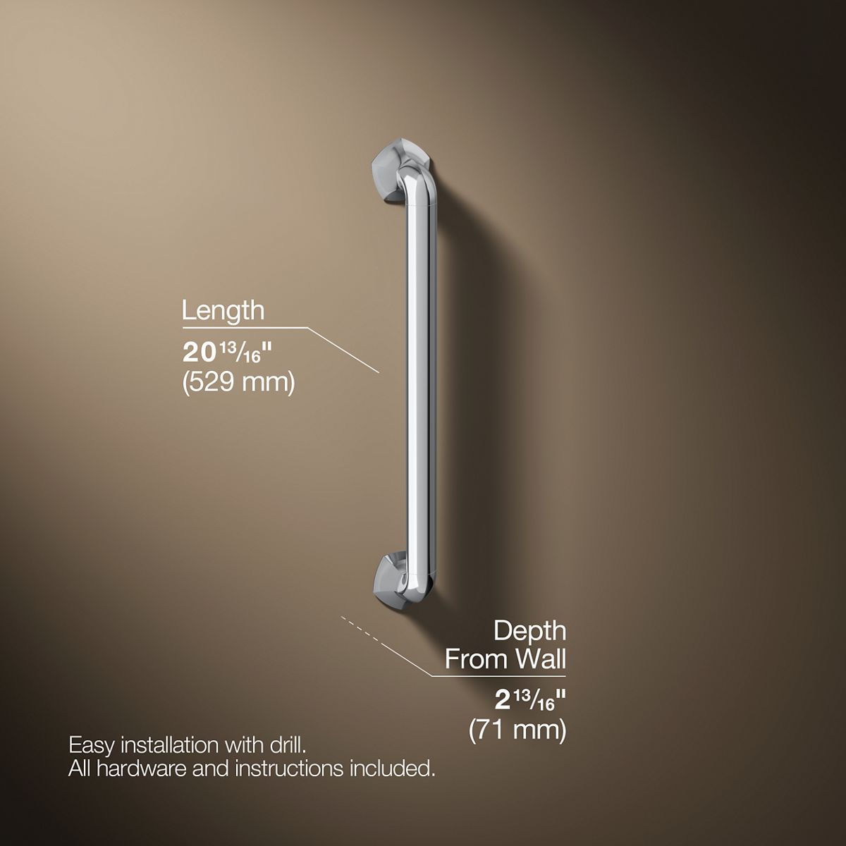 Occasion® 18" grab bar