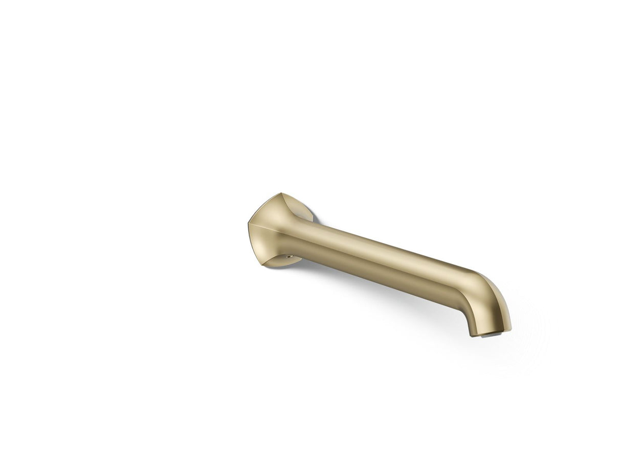 Occasion® Wall-mount bath spout with Straight design, 12"