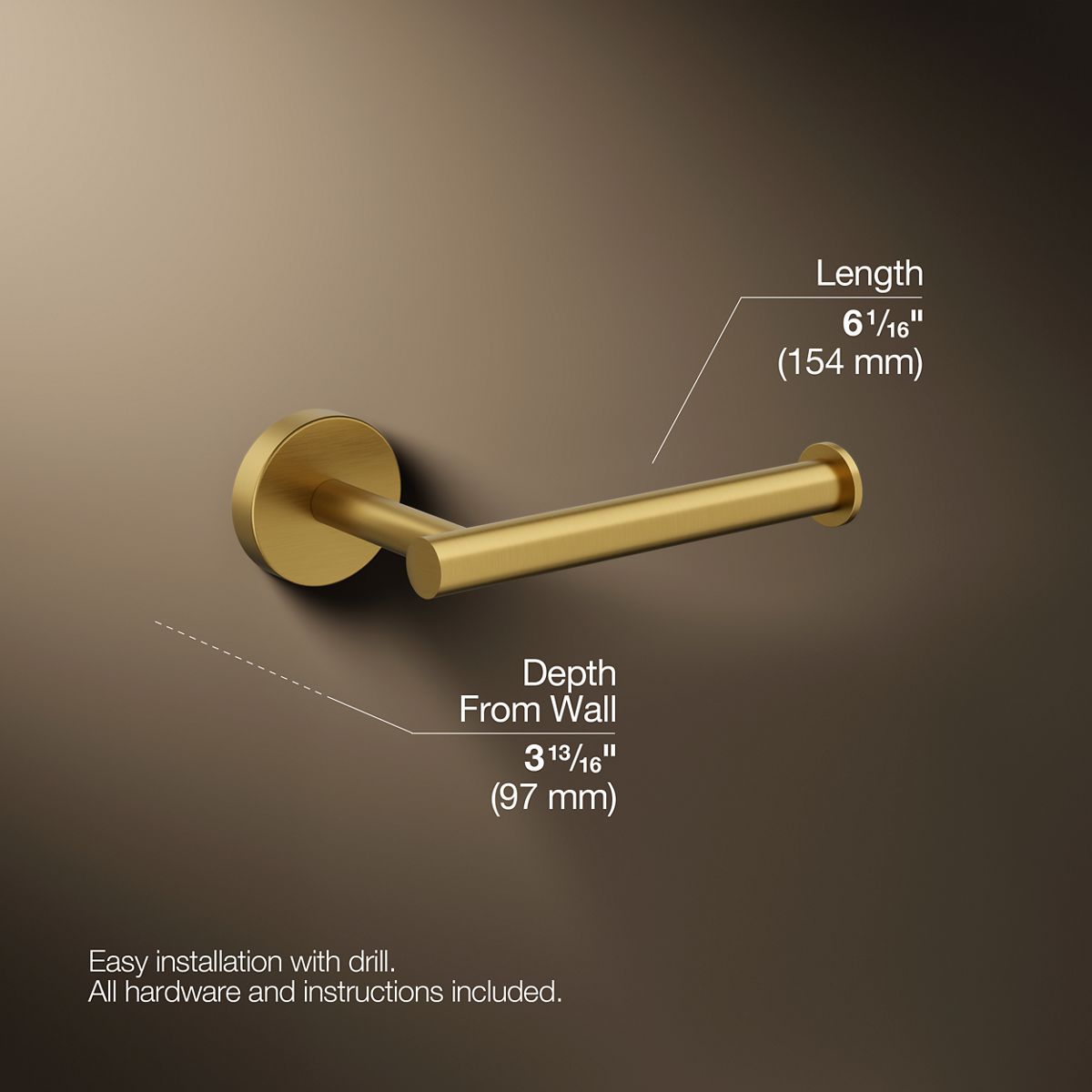 Elate® Toilet paper holder