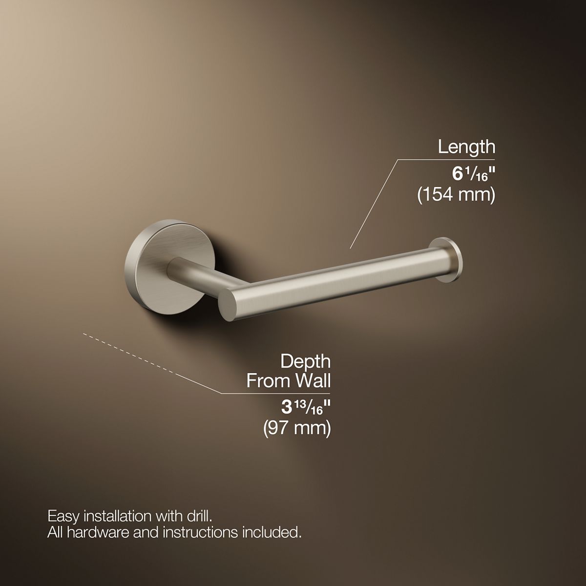 Elate® Toilet paper holder