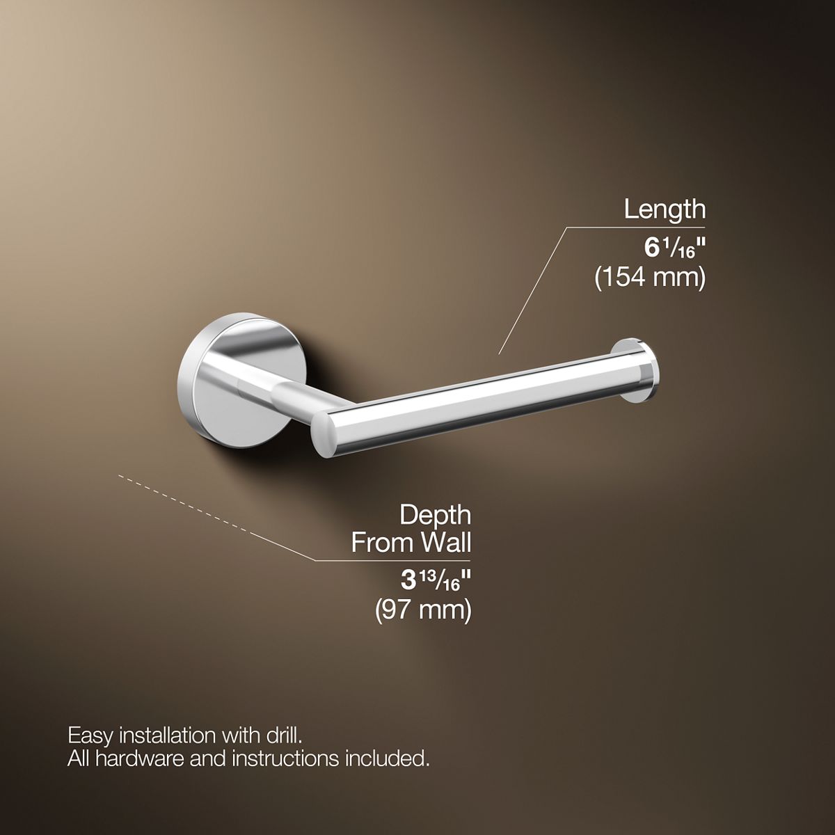 Elate® Toilet paper holder