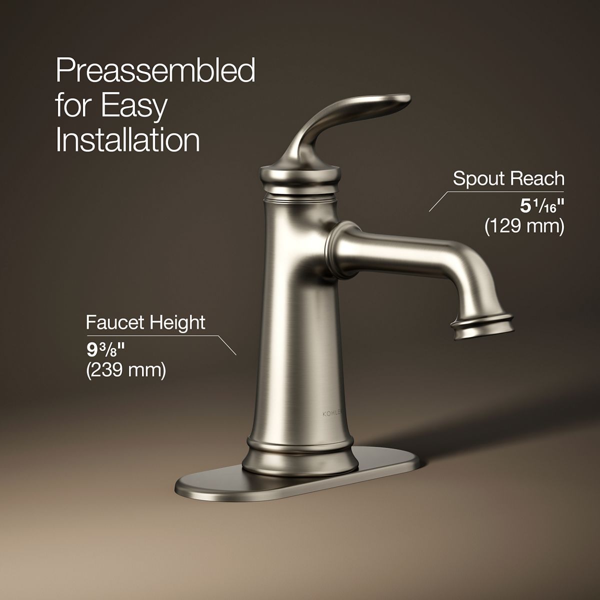Bellera® Single-handle bathroom sink faucet, 1.2 gpm