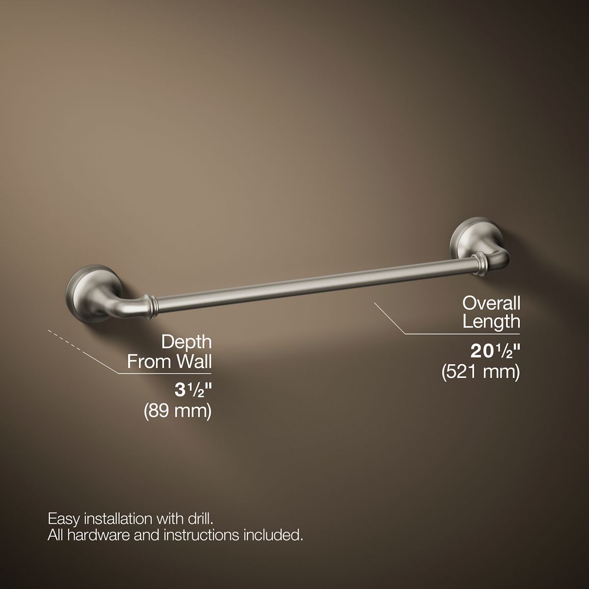 Bellera® 18" towel bar