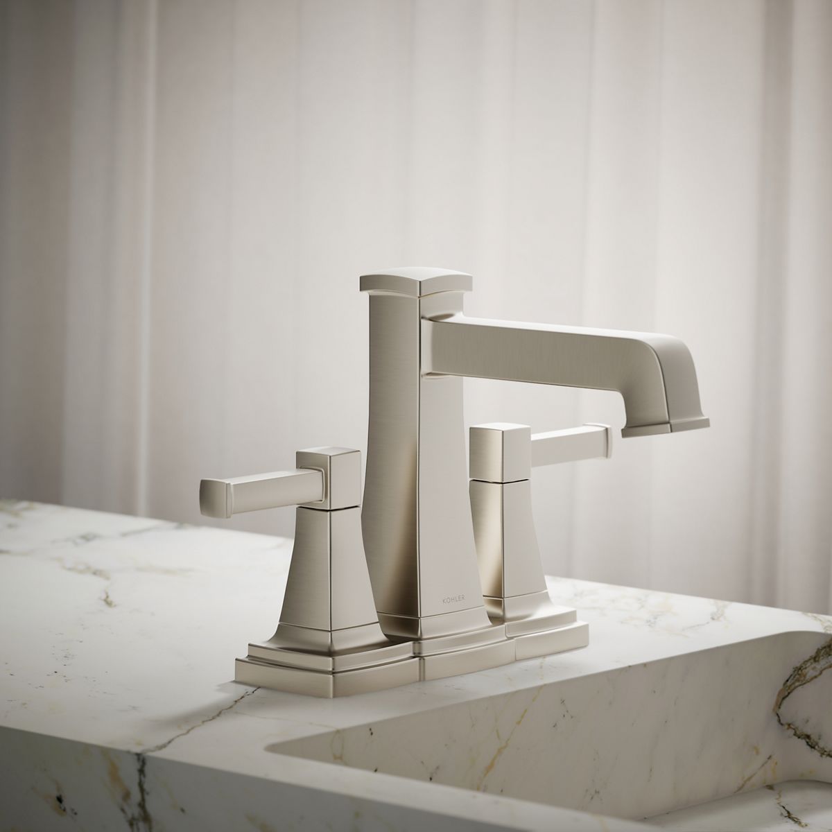Riff® Centerset bathroom sink faucet, 0.5 gpm