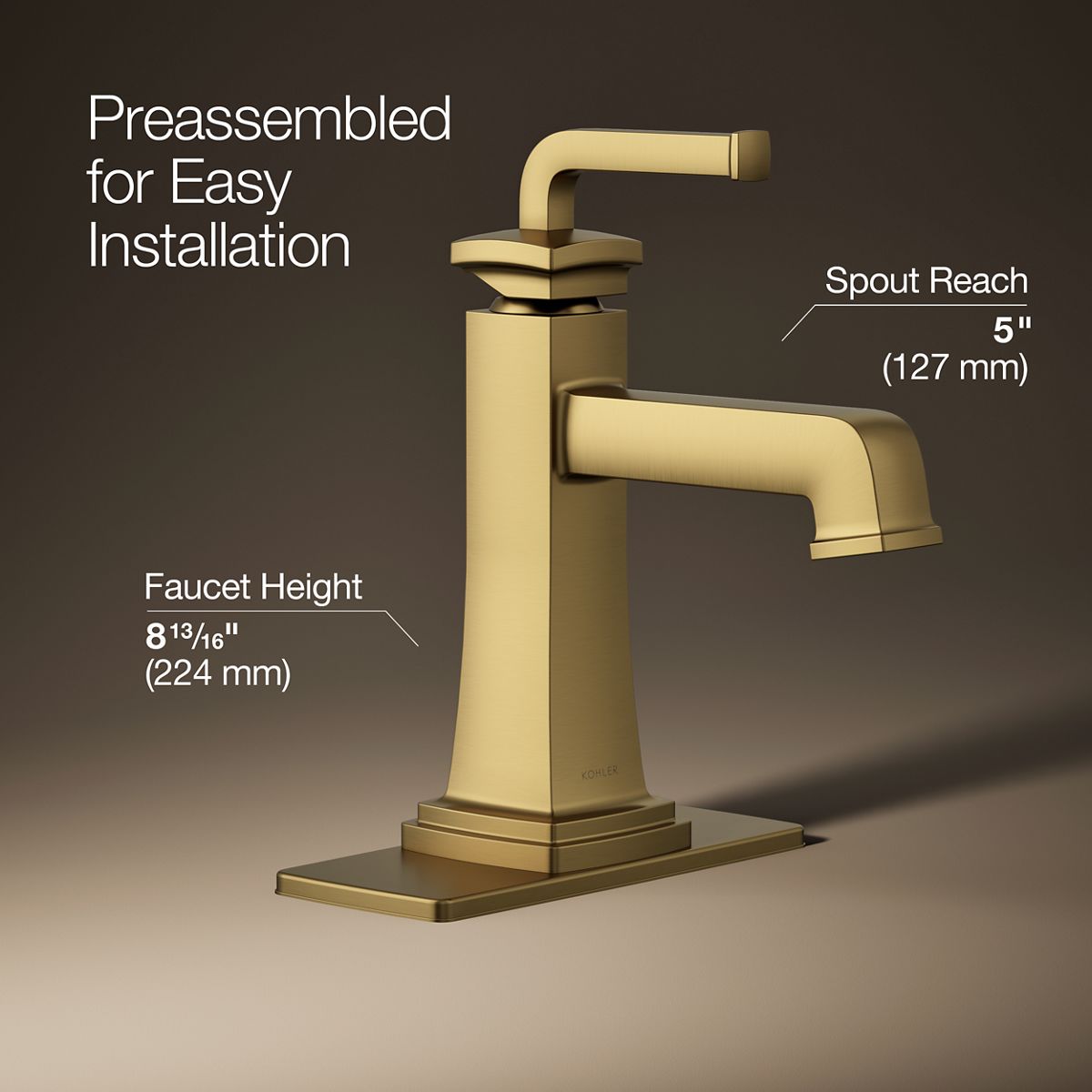 Riff® Single-handle bathroom sink faucet, 1.2 gpm